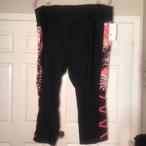 Lane Bryant swim Capri leggings
